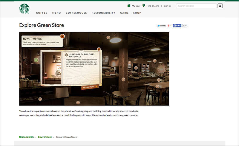 Starbucks Greenstore