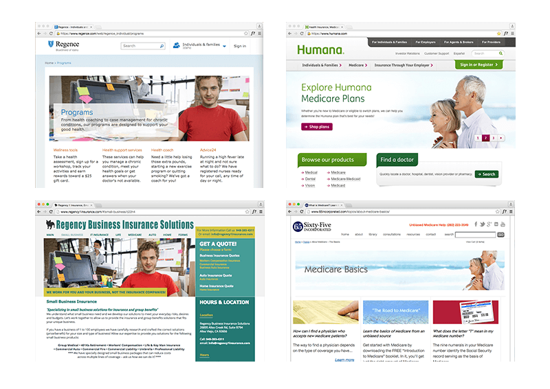 Screen Shots Humana Regence
