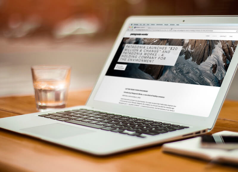 Macbook Patagonia Works